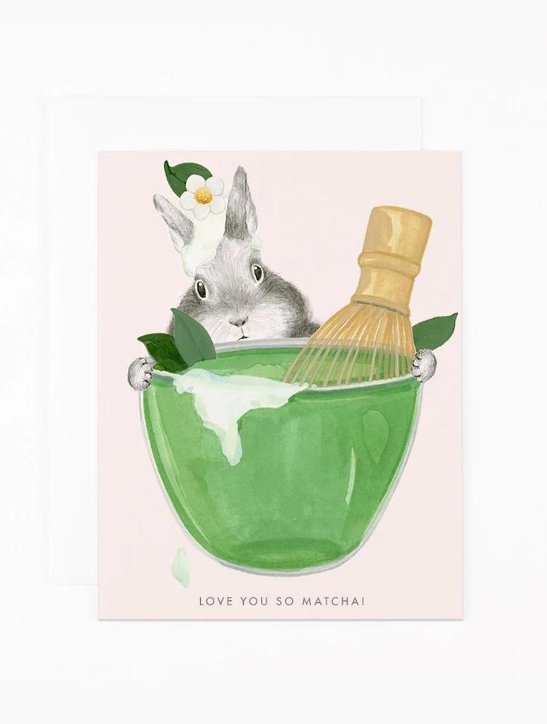 Love You So Matcha Card