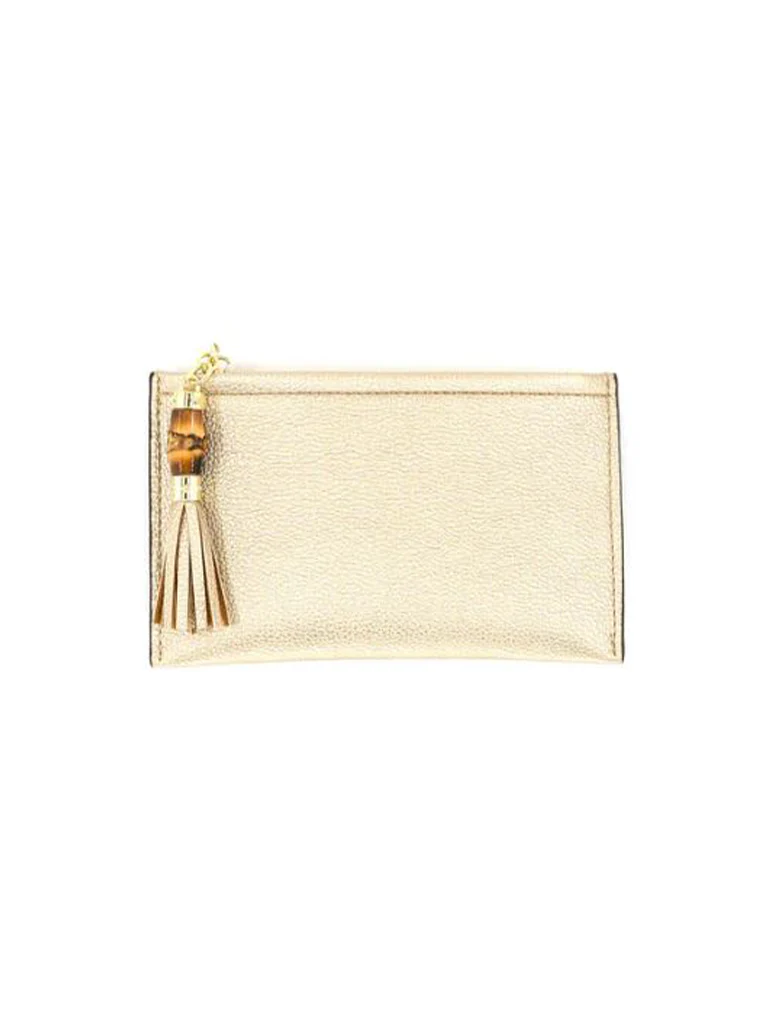 Mini Wallet With Bamboo Zipper - Image 3