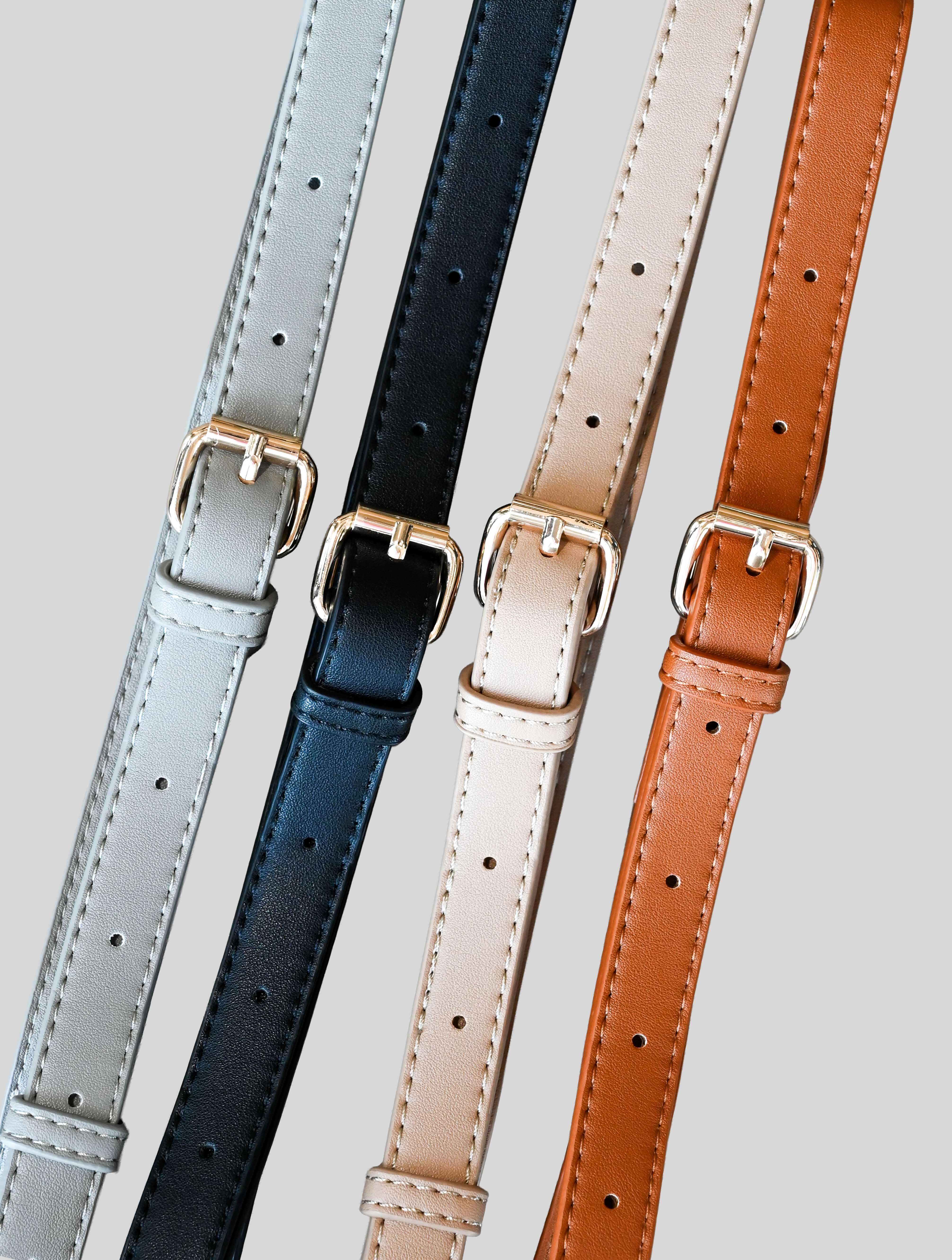 Minimalist Vegan Leather Crossbody Strap - Image 2