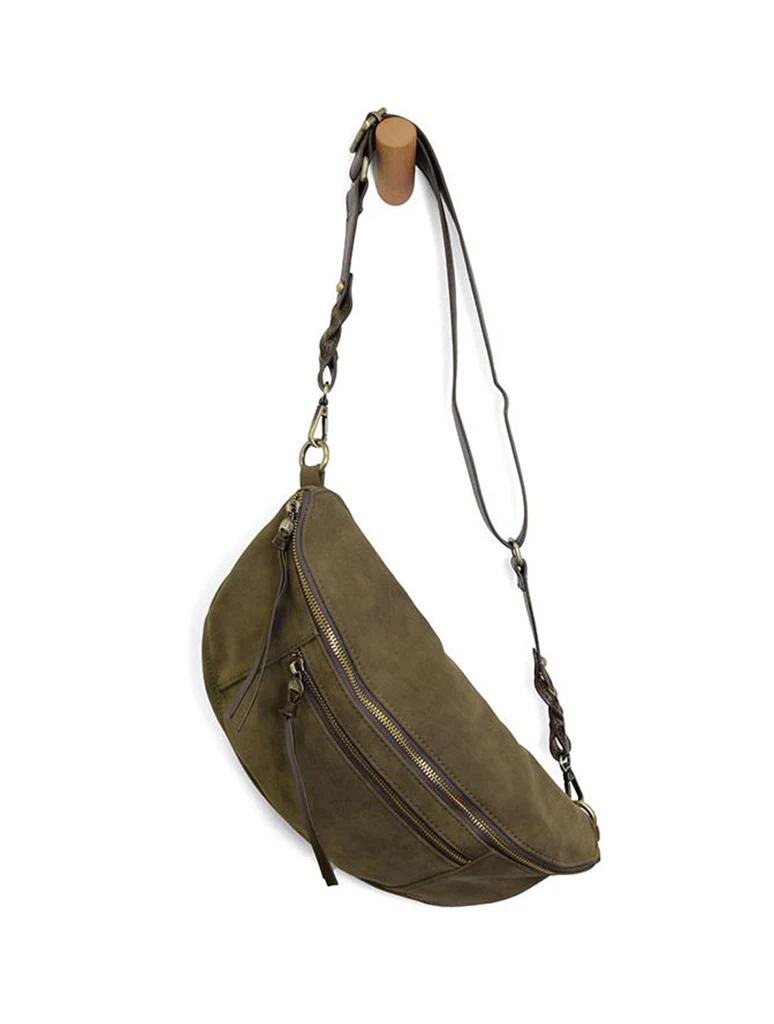 Nina Faux Suede Sling Bag - Image 4