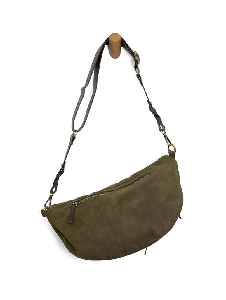 Nina Faux Suede Sling Bag - Image 5