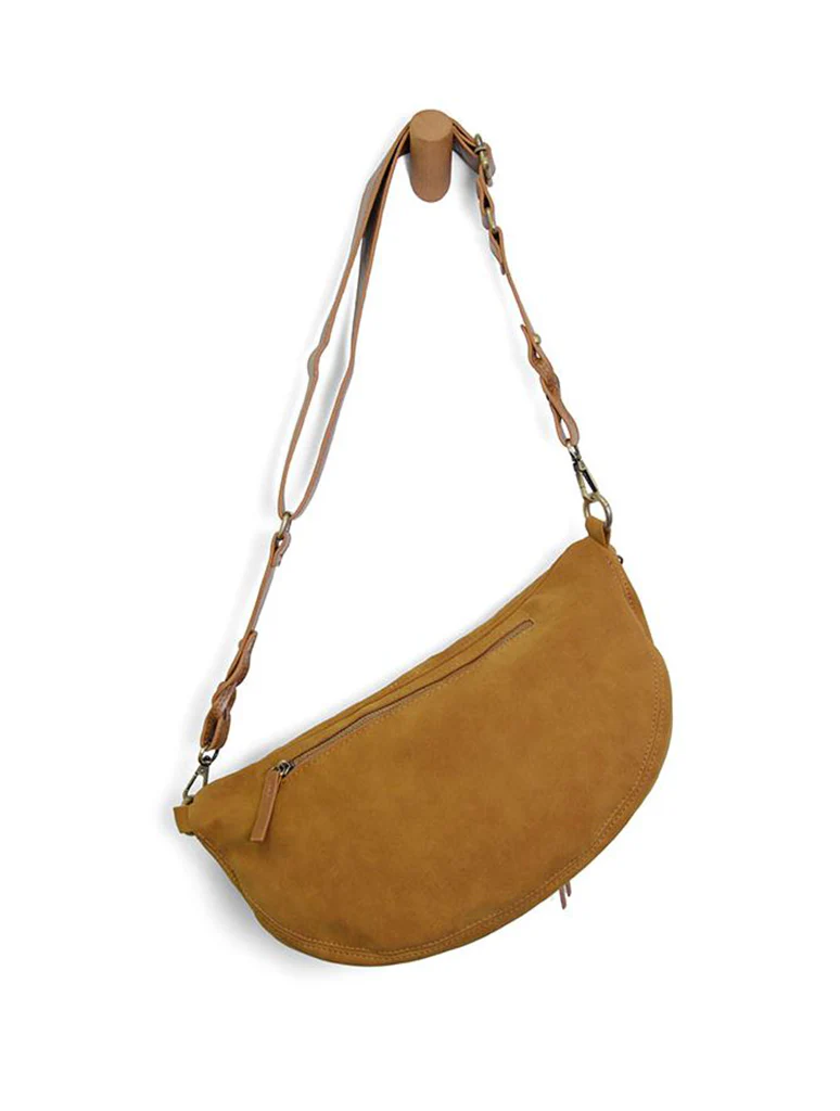 Nina Faux Suede Sling Bag - Image 8