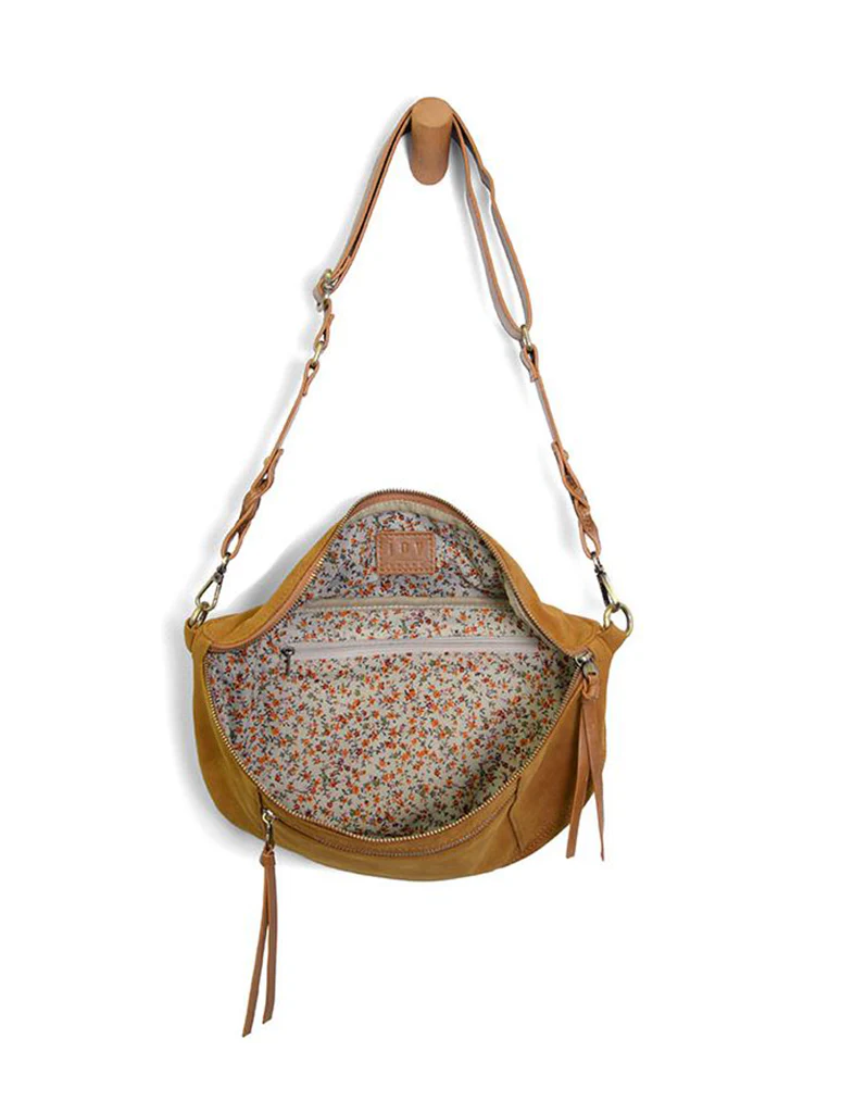 Nina Faux Suede Sling Bag - Image 9