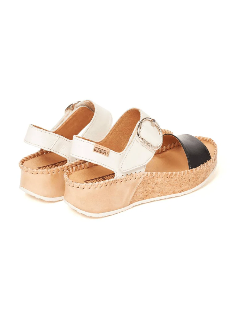Pikolinos Marina Sandal in Black - Image 3