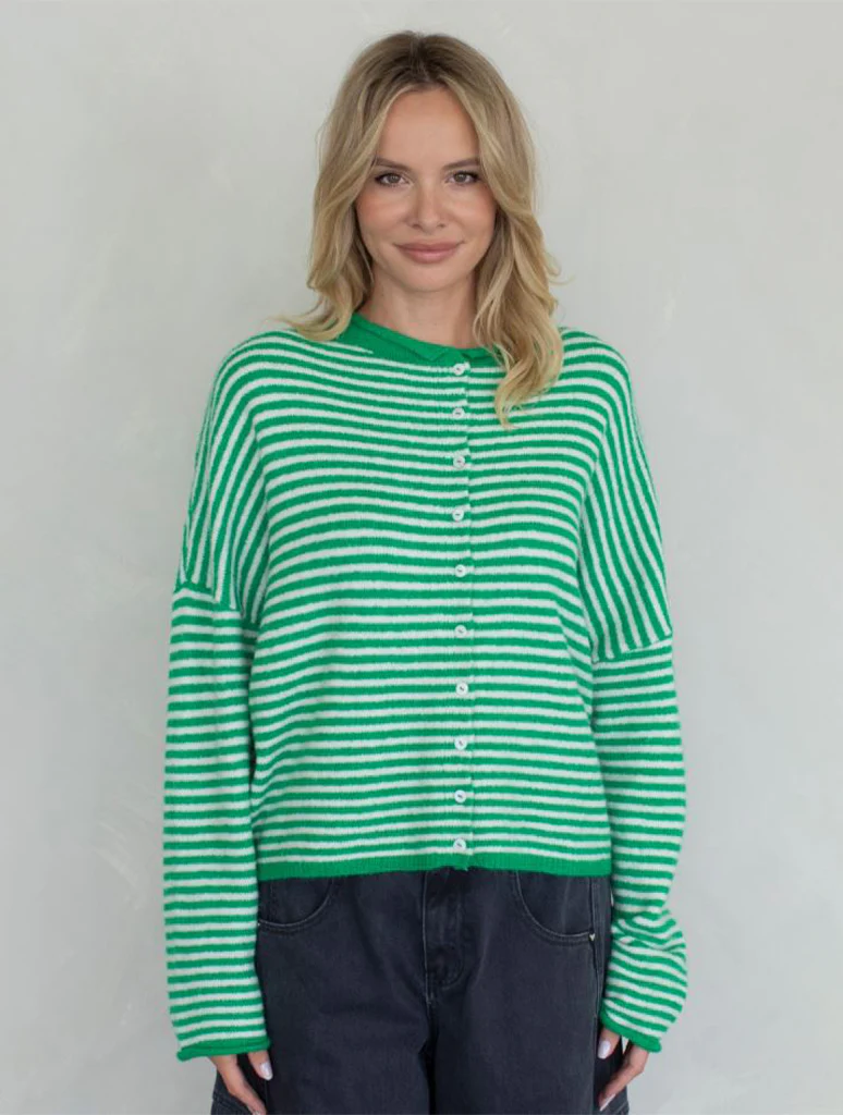 Piper Striped Cardigan - Image 11