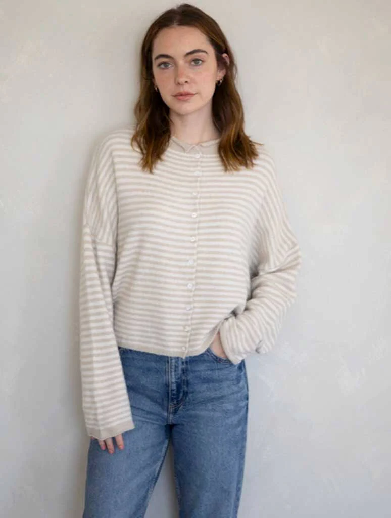 Piper Striped Cardigan - Image 3