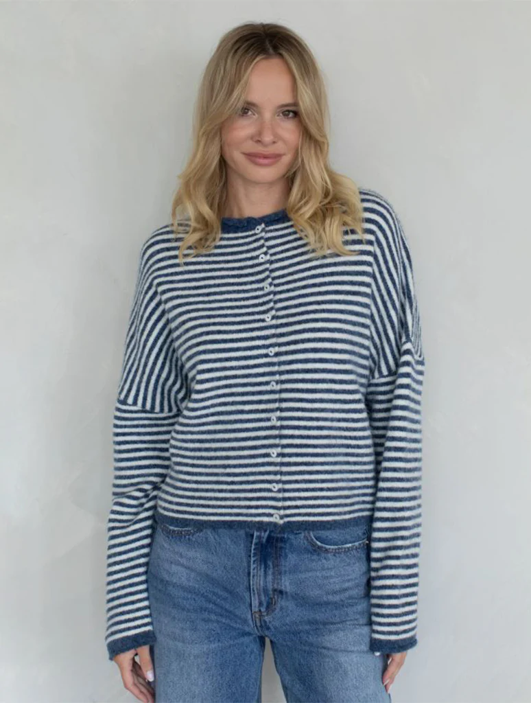 Piper Striped Cardigan - Image 9