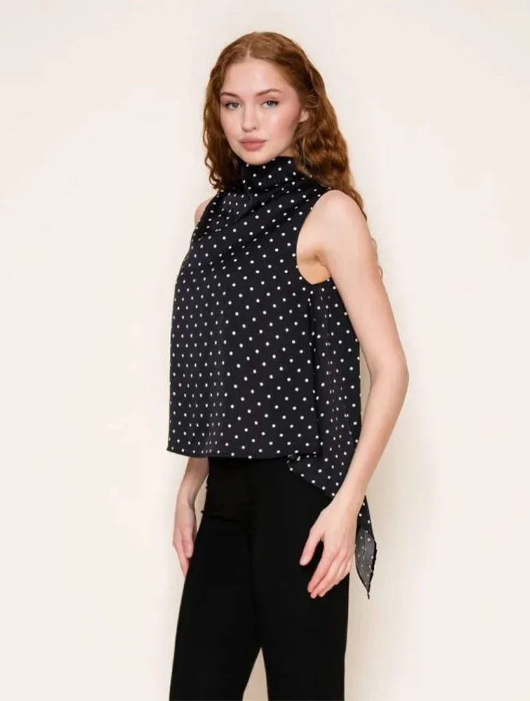 Rebecca Polkadot Blouse - Image 2