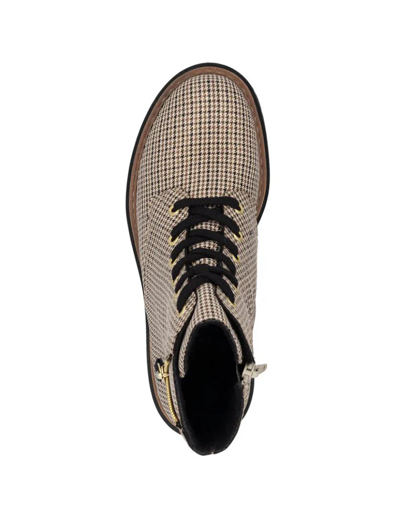 Rieker Patterned 72617 Pearl Boot - Image 3