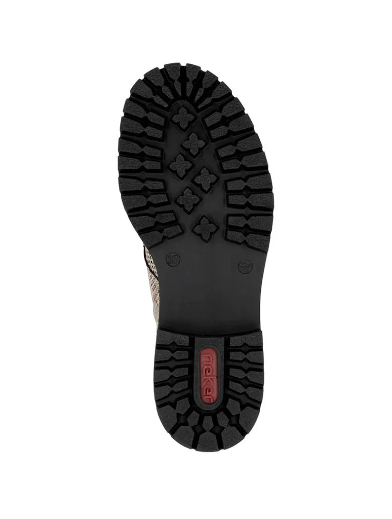 Rieker Patterned 72617 Pearl Boot - Image 4