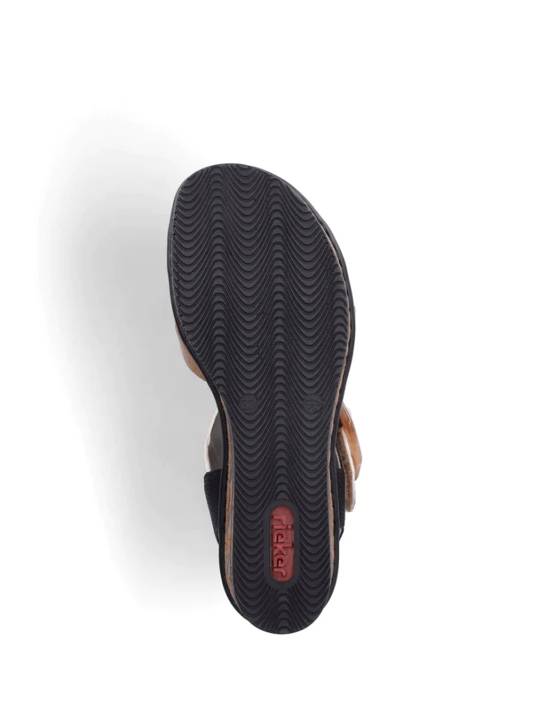 Rieker Rose 68176-64 Wedge Sandal - Image 3