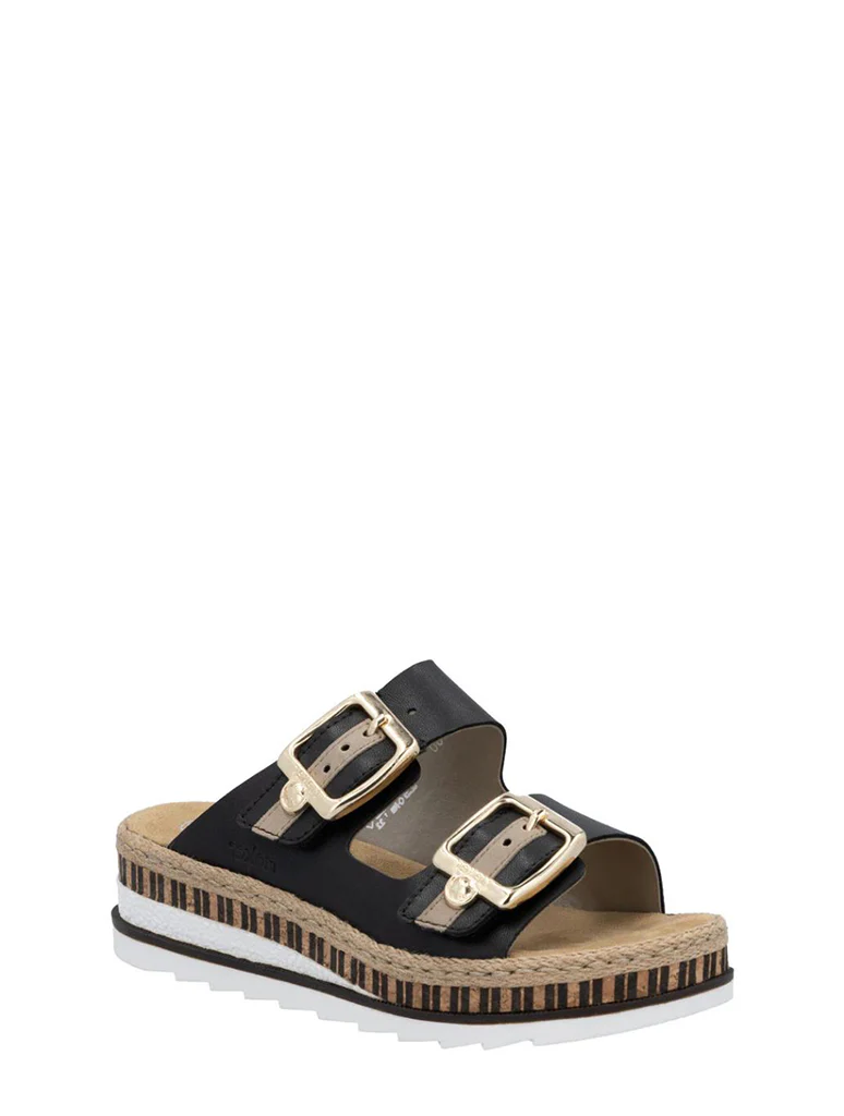 Rieker V7955-00 Slide Sandal