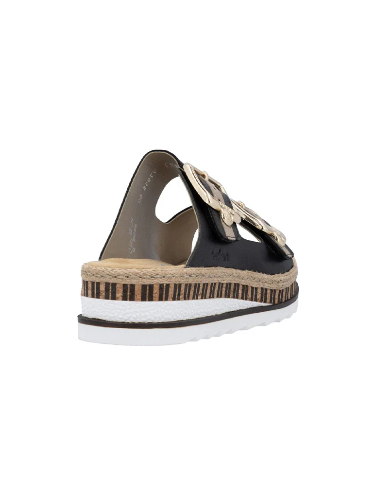 Rieker V7955-00 Slide Sandal - Image 3