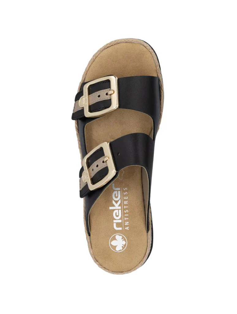 Rieker V7955-00 Slide Sandal - Image 4