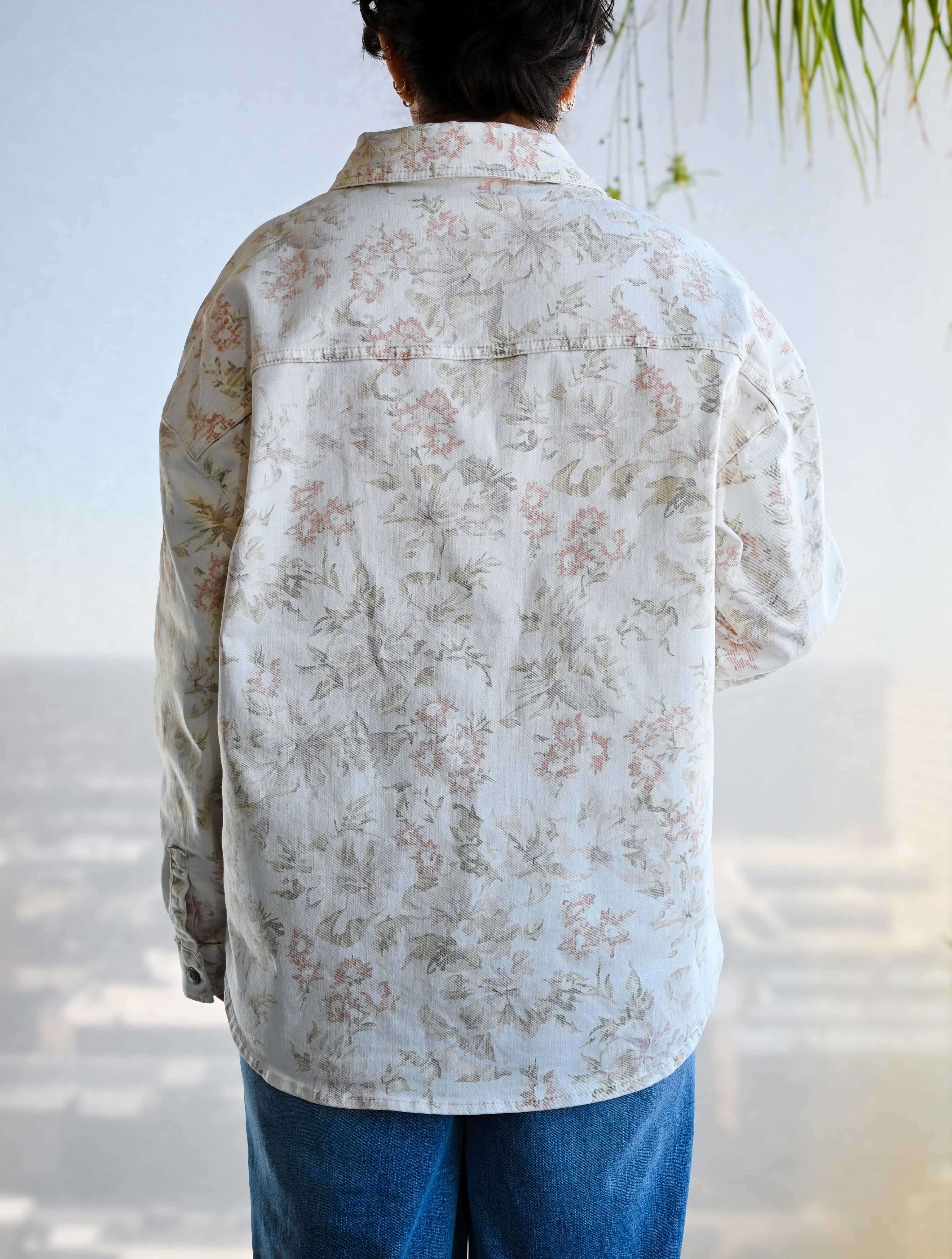 Sadina Stretch Twill Long Sleeve Shirt - Image 2