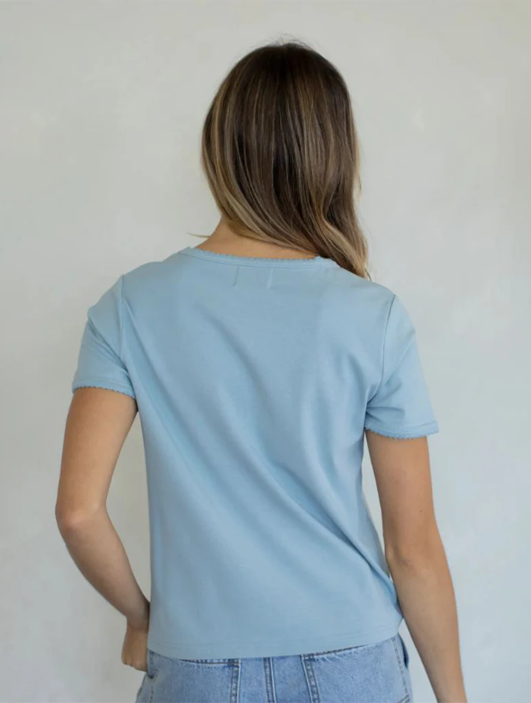 Scallop Edge T-Shirt - Image 4