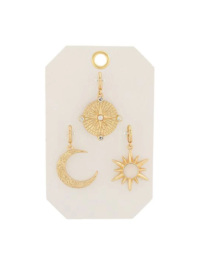 Set of Three Gold Pendants - Image 2