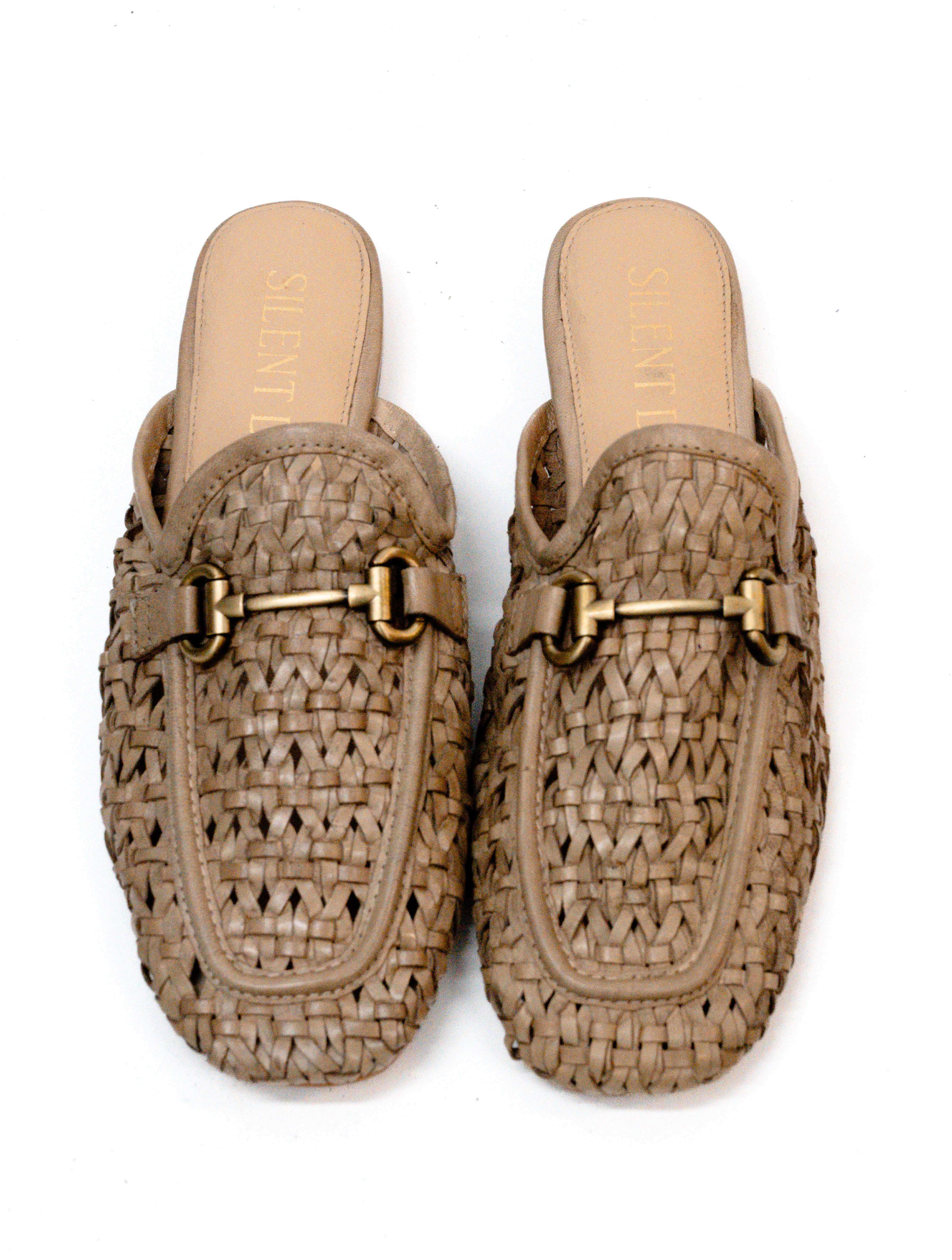 Silent D Cora Hand Woven Leather Mule - Image 2