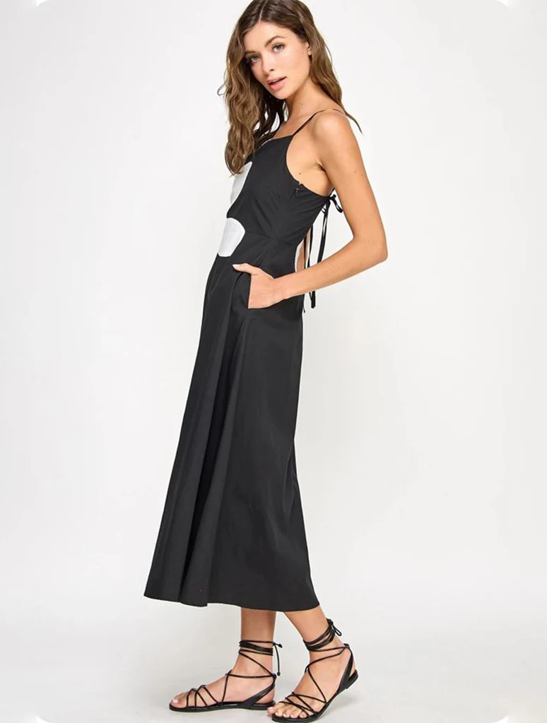 Sleeveless Side Cut-Out Long Dress - Image 5