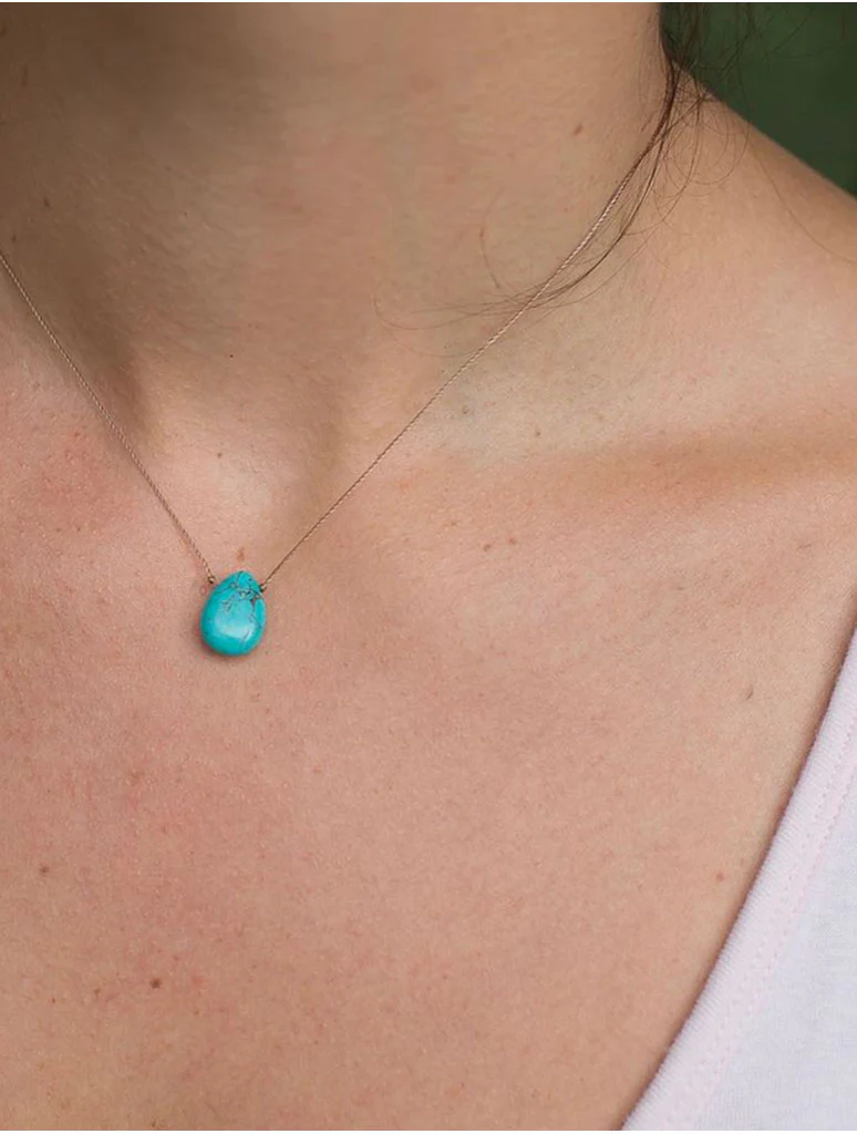 SoulKu Soul-Full "Patience" Necklace in Howlite - Image 3