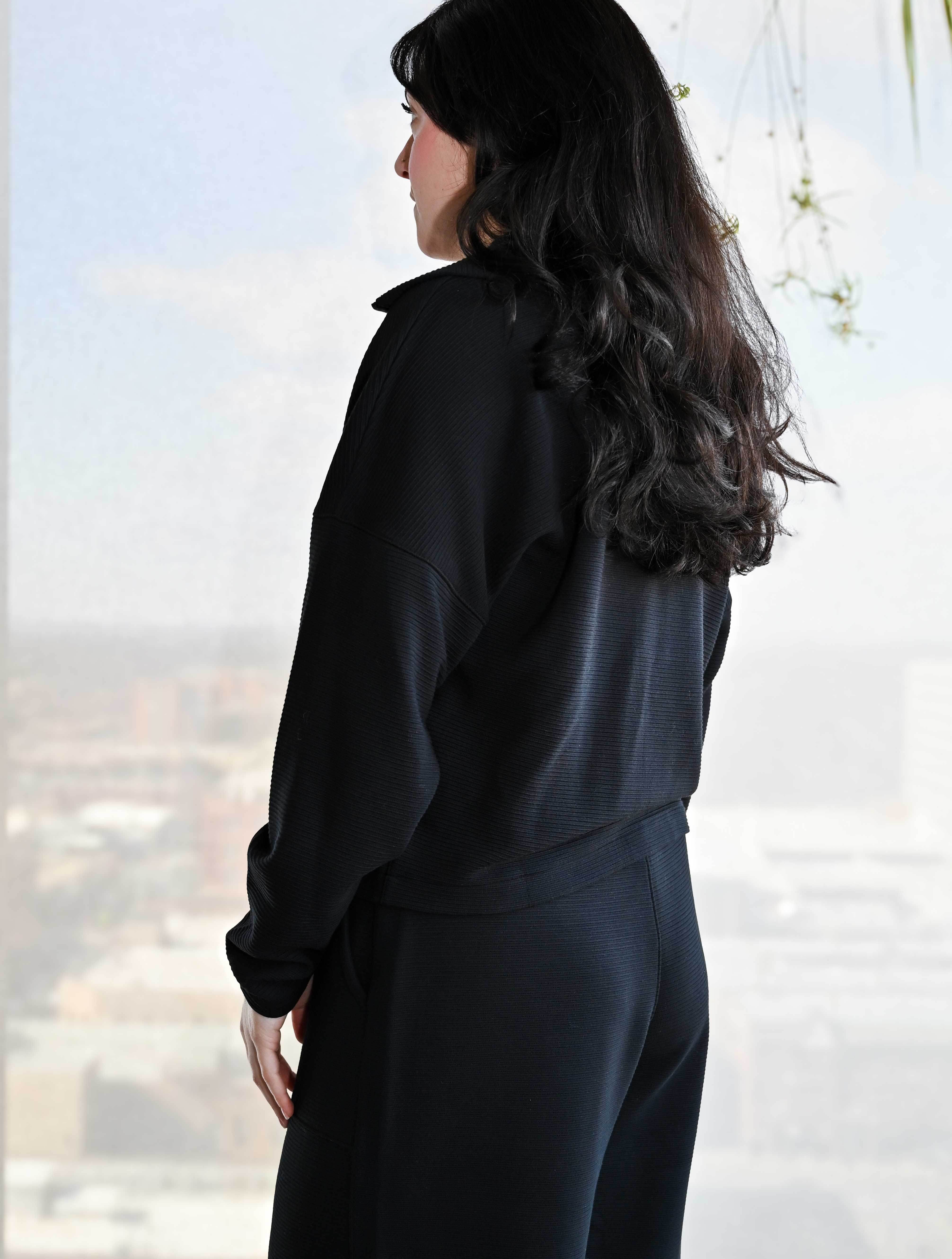 SPANX AirEssentials French Rib Half Zip - Image 5