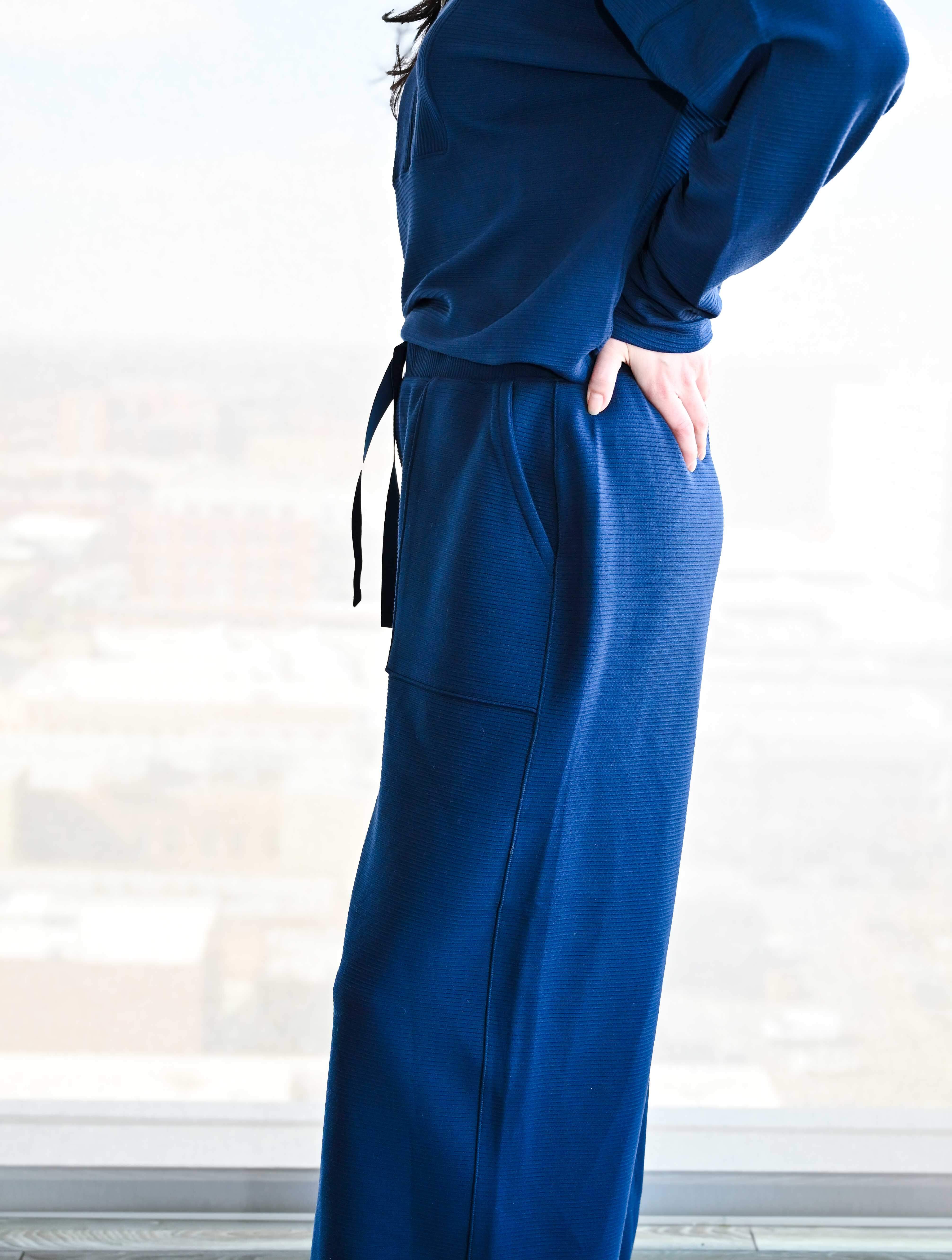 SPANX AirEssentials French Rib Wide Leg Pant - Image 3