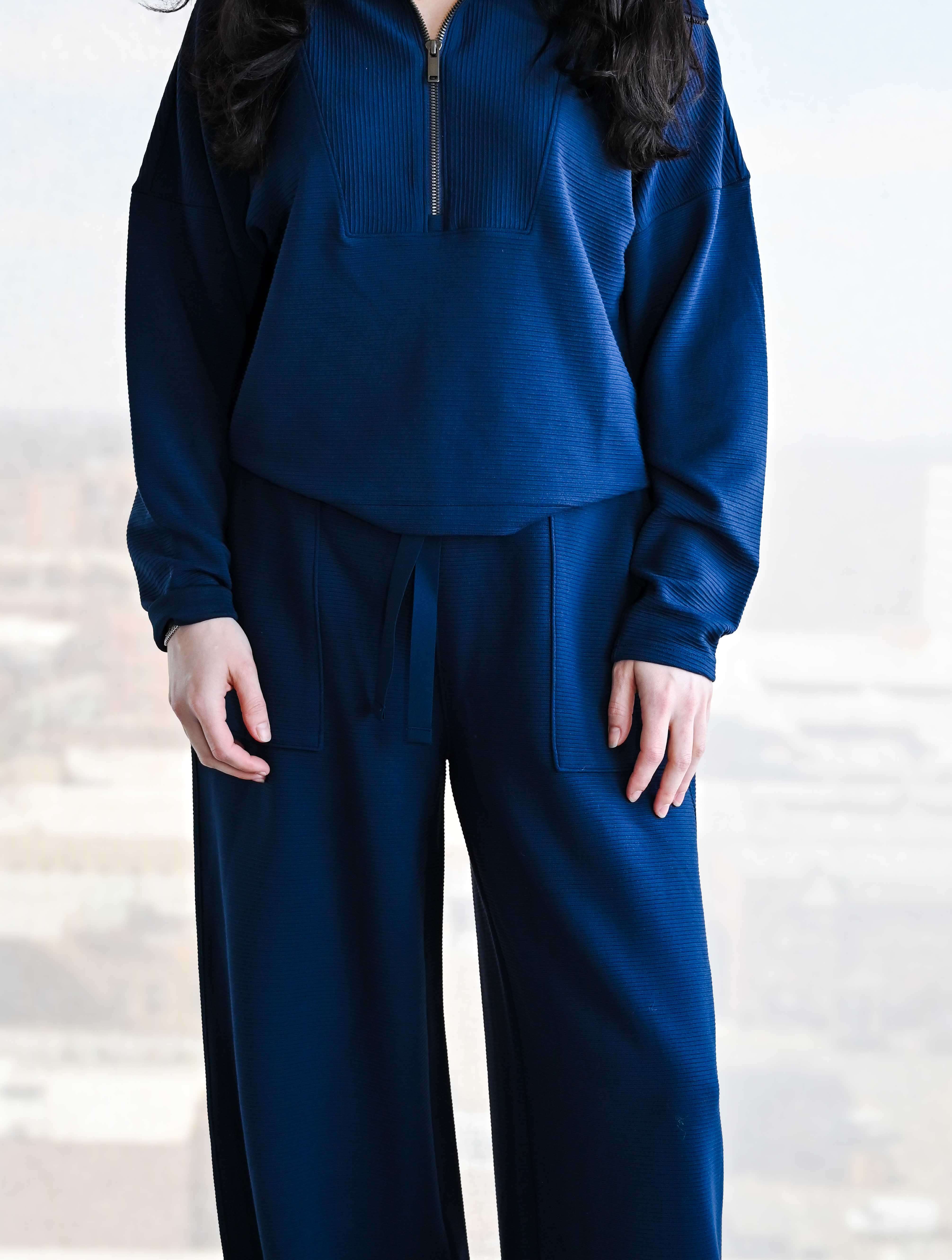 SPANX AirEssentials French Rib Wide Leg Pant - Image 4