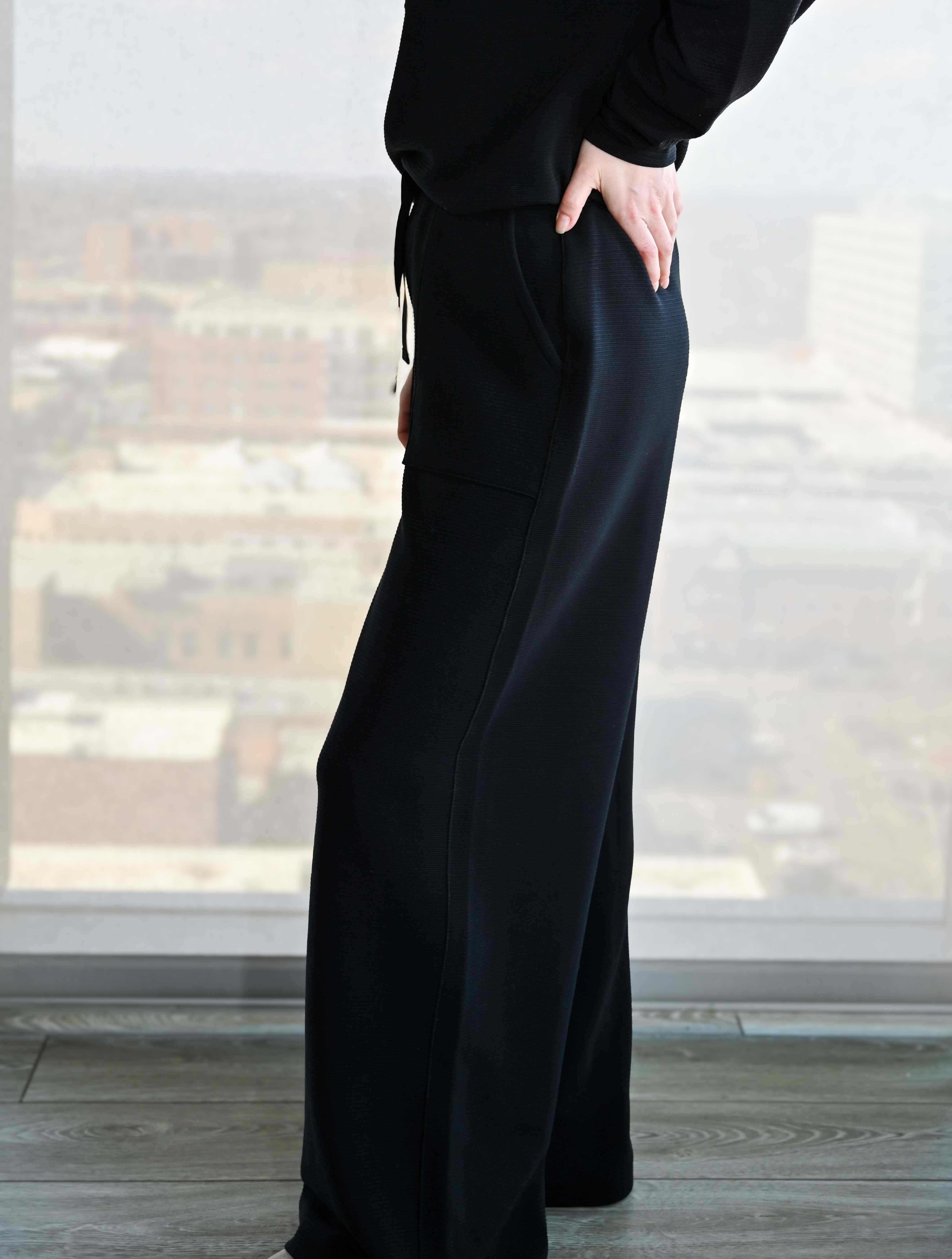 SPANX AirEssentials French Rib Wide Leg Pant - Image 7