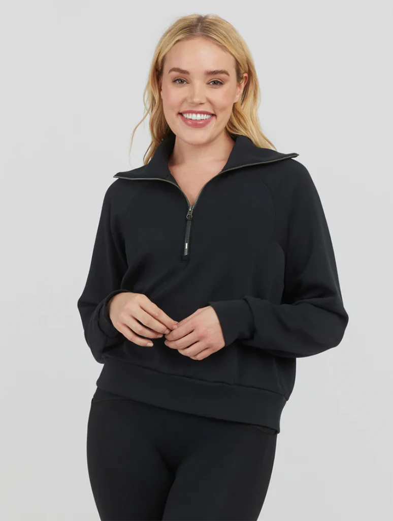 SPANX AirEssentials Half Zip Sweatshirt - Image 14
