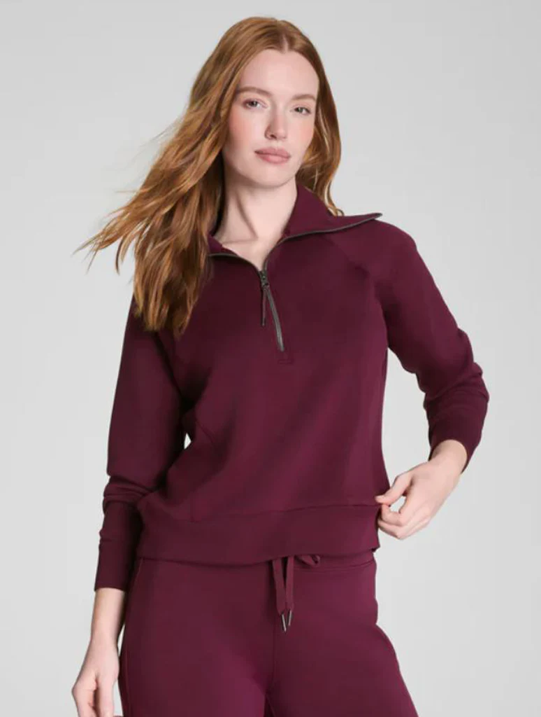 SPANX AirEssentials Half Zip Sweatshirt - Image 2