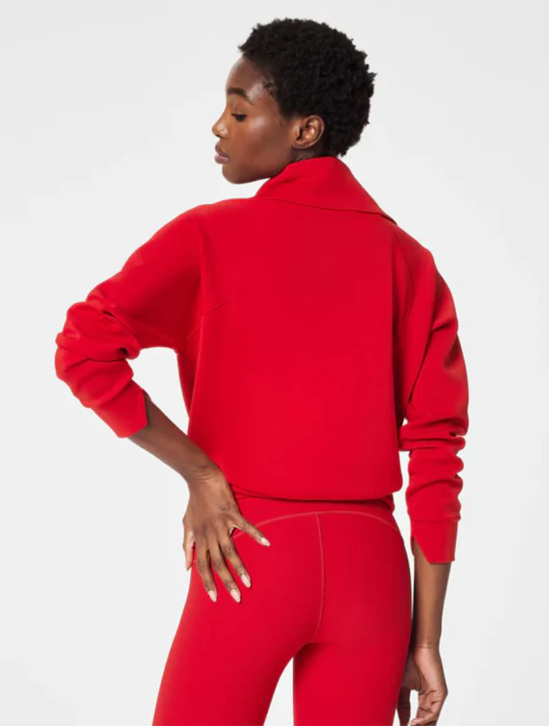SPANX AirEssentials Half Zip Sweatshirt - Image 5