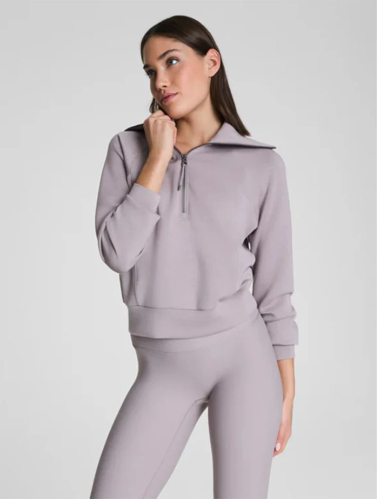 SPANX AirEssentials Half Zip Sweatshirt - Image 6