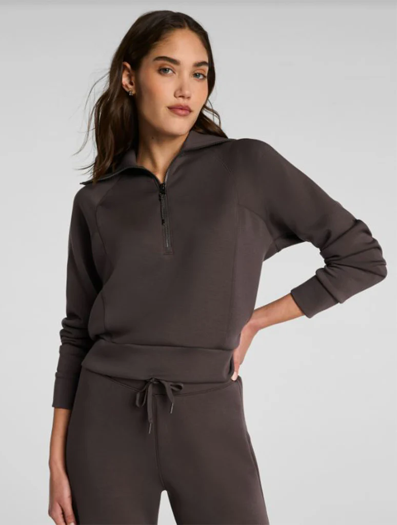 SPANX AirEssentials Half Zip Sweatshirt - Image 9