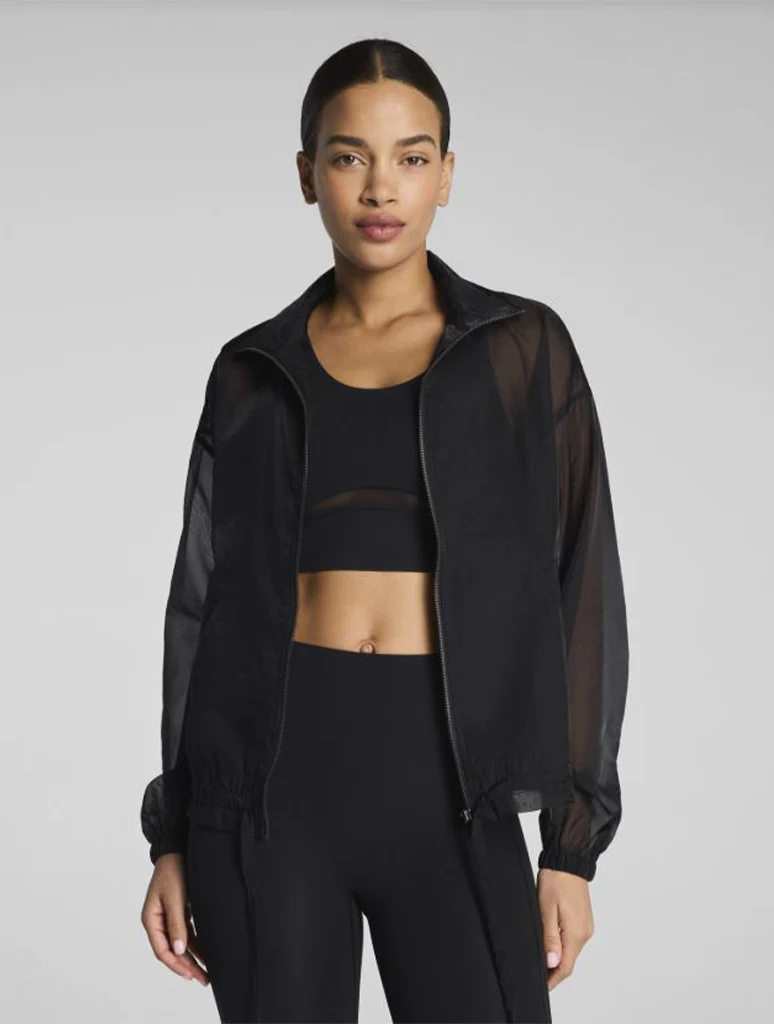 SPANX Body Line Sheer Full Zip Jacket - Image 2