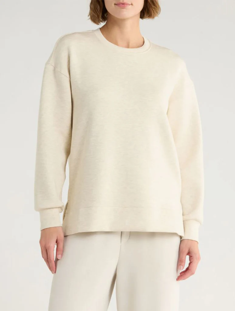 SPANX Brushed AirEssentials Crewneck Top