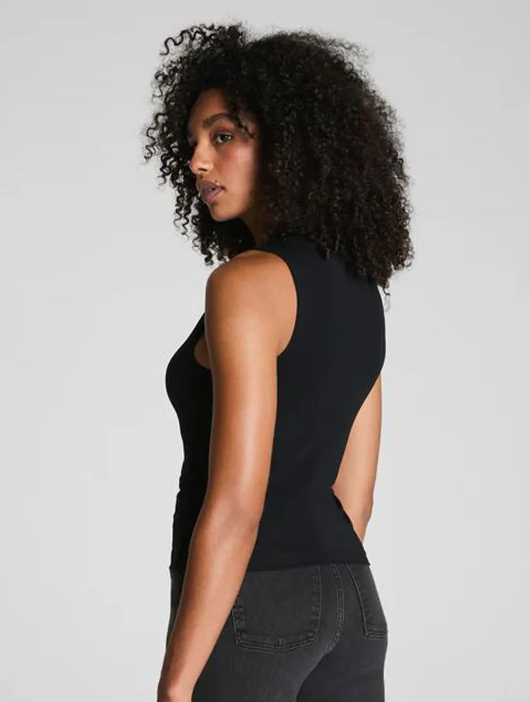 SPANX Sleek Jersey Ruched Tank - Image 6
