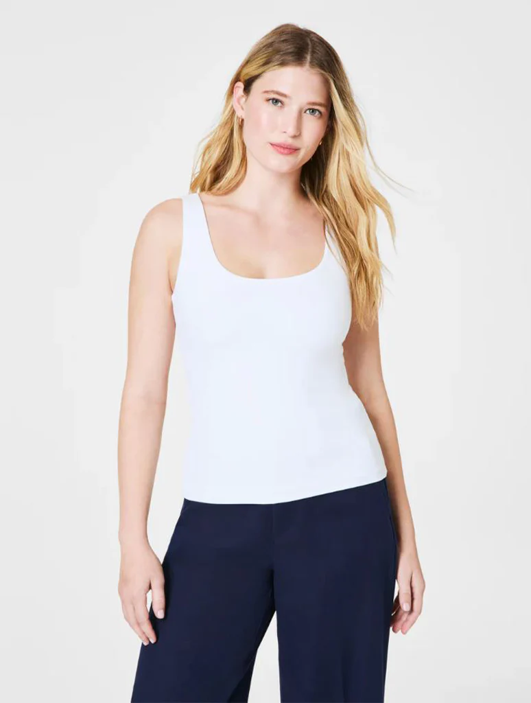 SPANX Smoothing Jersey Scoop Tank - Image 3