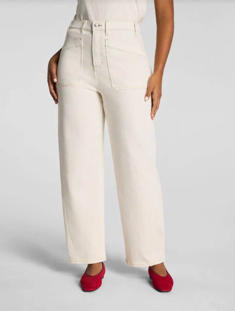 SPANX Spanxshape™ Authentic 360 Utility Barrel Leg Jeans