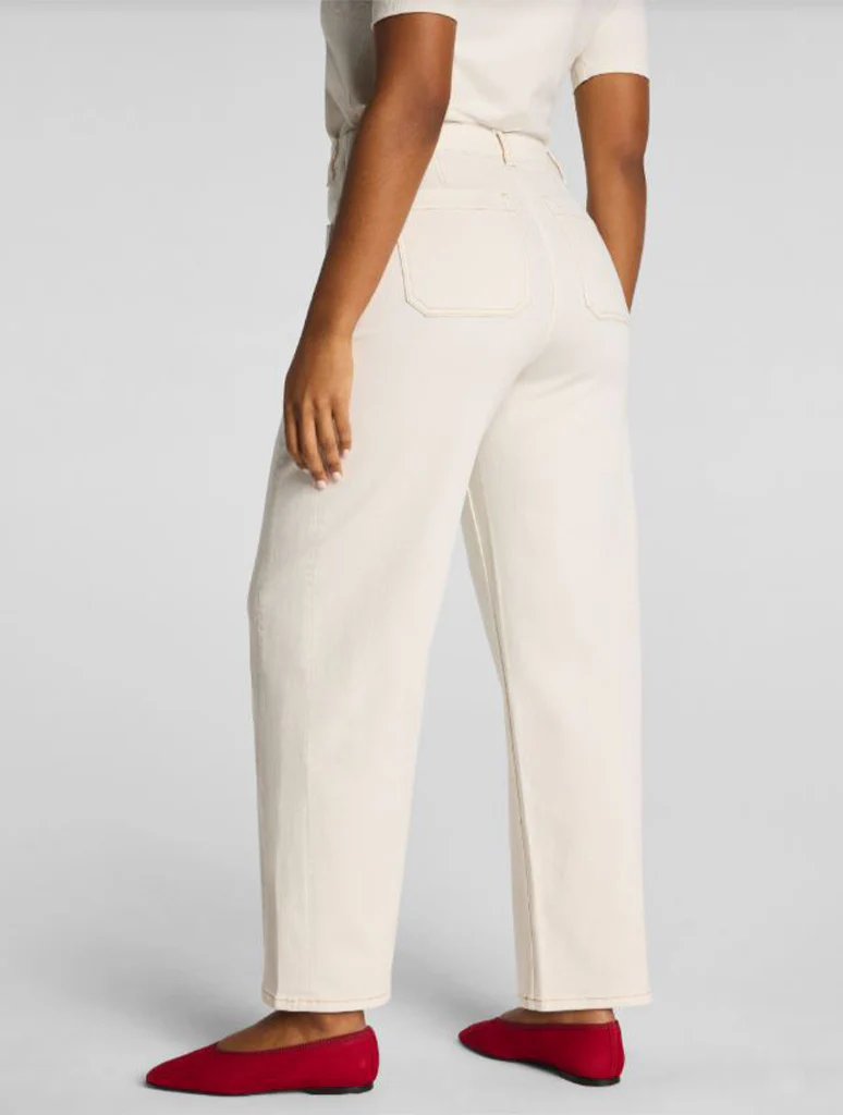 SPANX Spanxshape™ Authentic 360 Utility Barrel Leg Jeans - Image 2