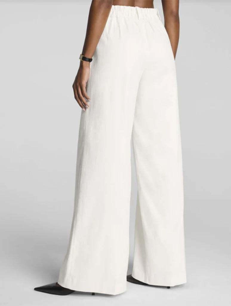 SPANX Spanxsupersmooth™ Easy Breezy 360 Cotton Linen Super Wide Leg Pant - Image 2