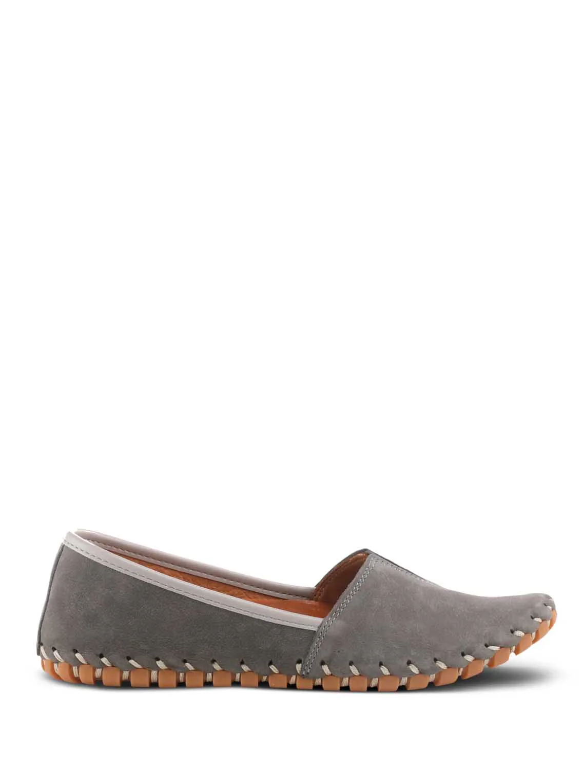 Spring Step Kathaleta Slip On in Grey Suede - Image 5