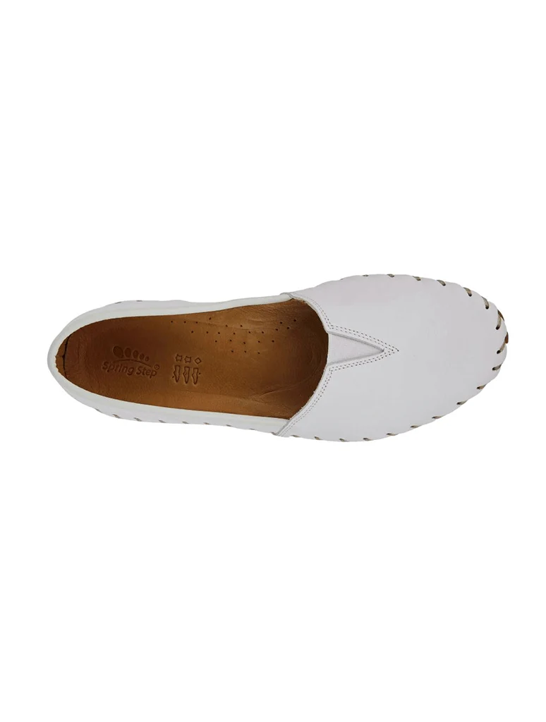 Spring Step Kathaleta Slip On in White - Image 4