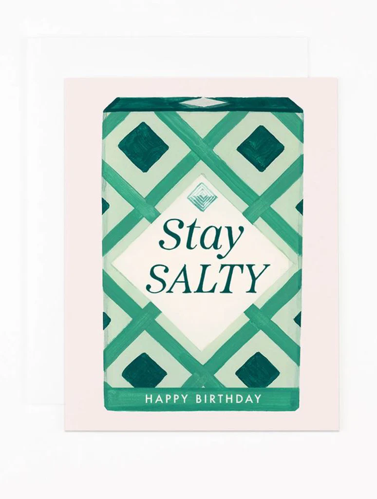Stay Salty Birthday Card