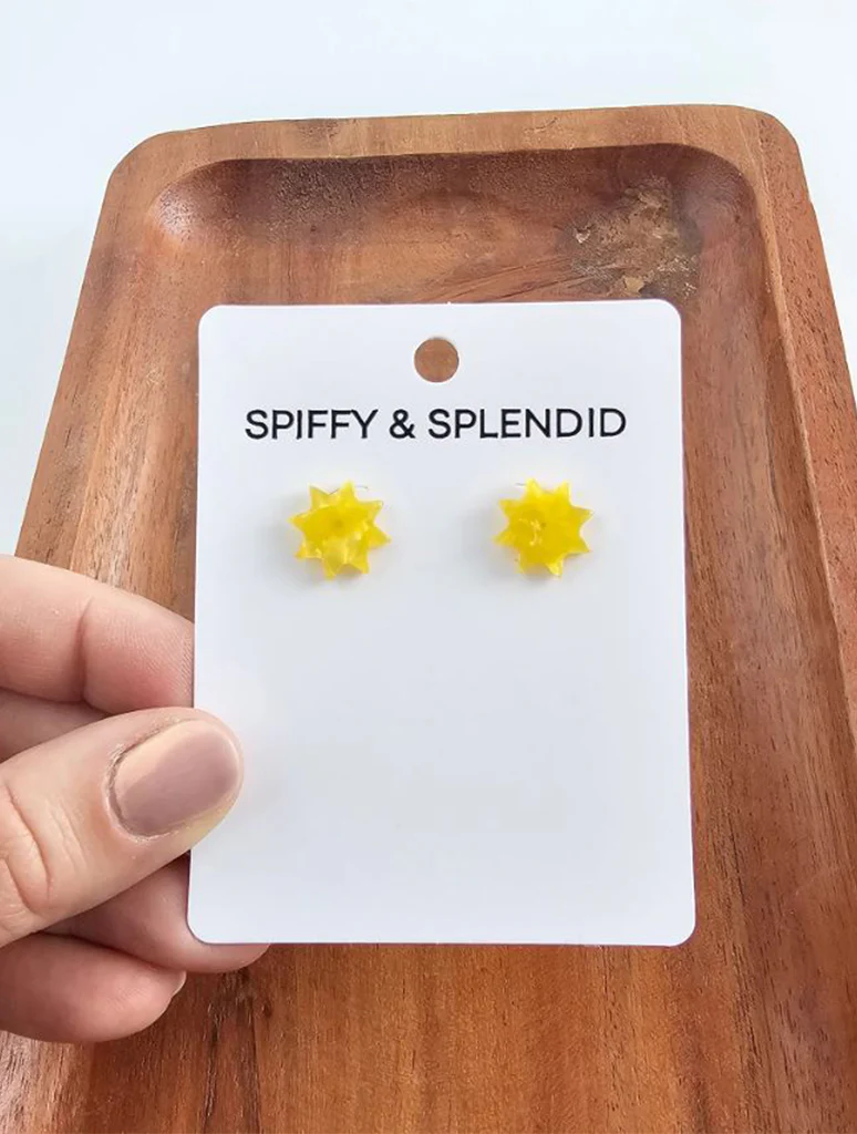 Sunshine Stud Earrings - Image 2
