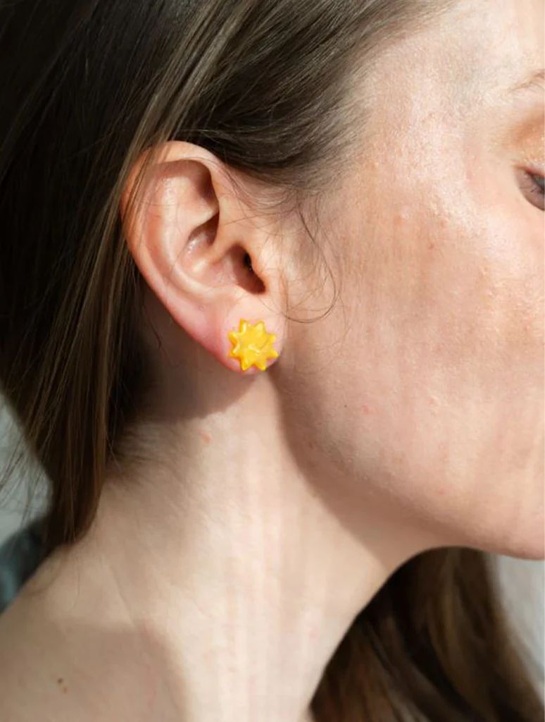 Sunshine Stud Earrings - Image 3