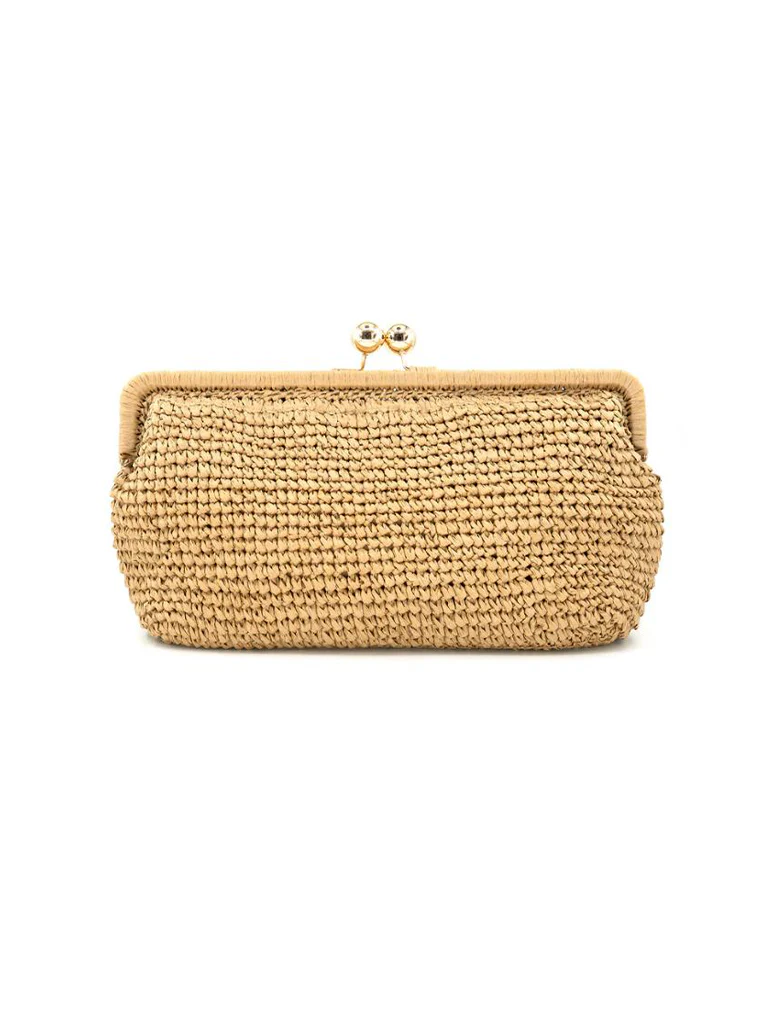 The Nonna Straw Clutch - Image 2