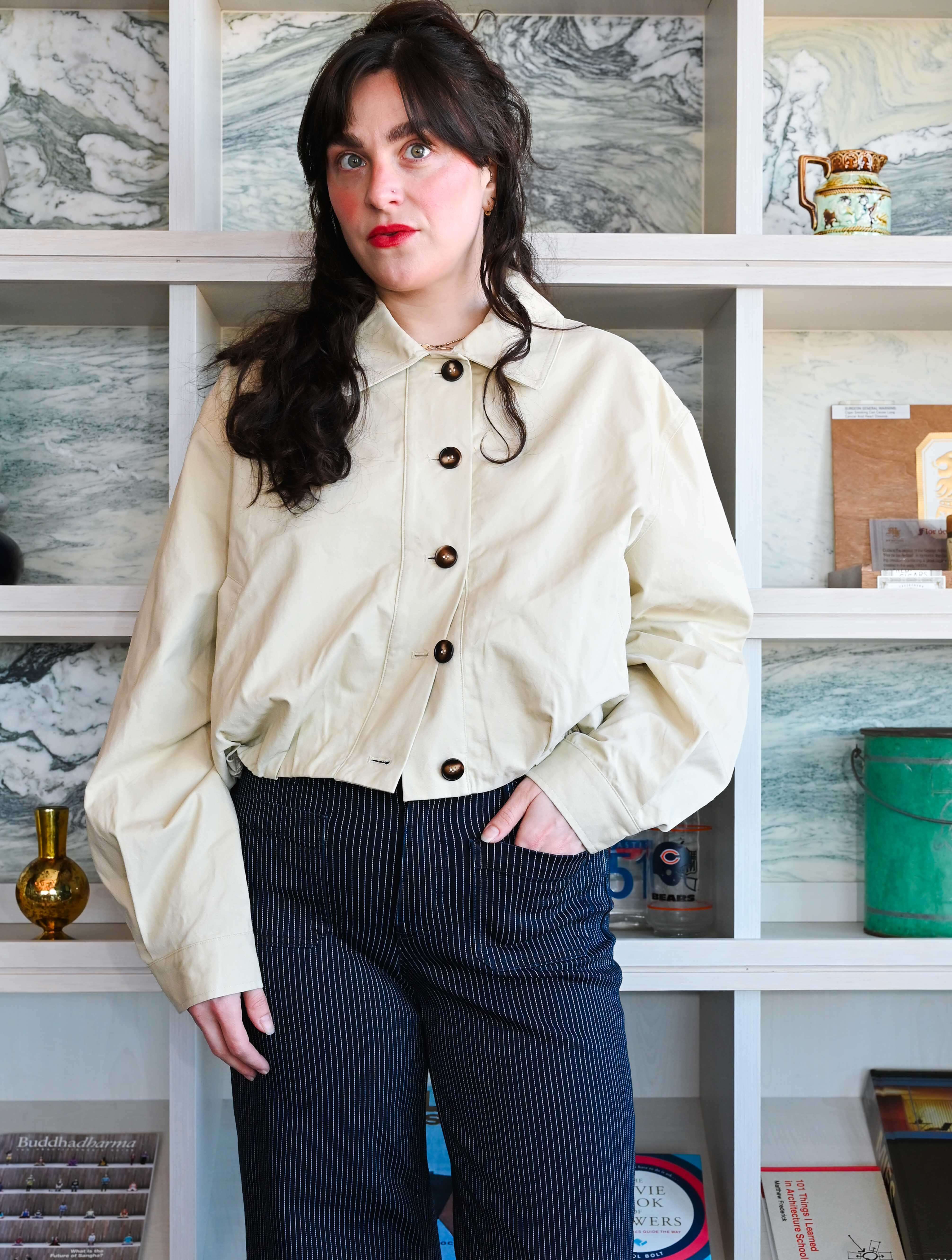 Tiana Bubble Hem Jacket - Image 2