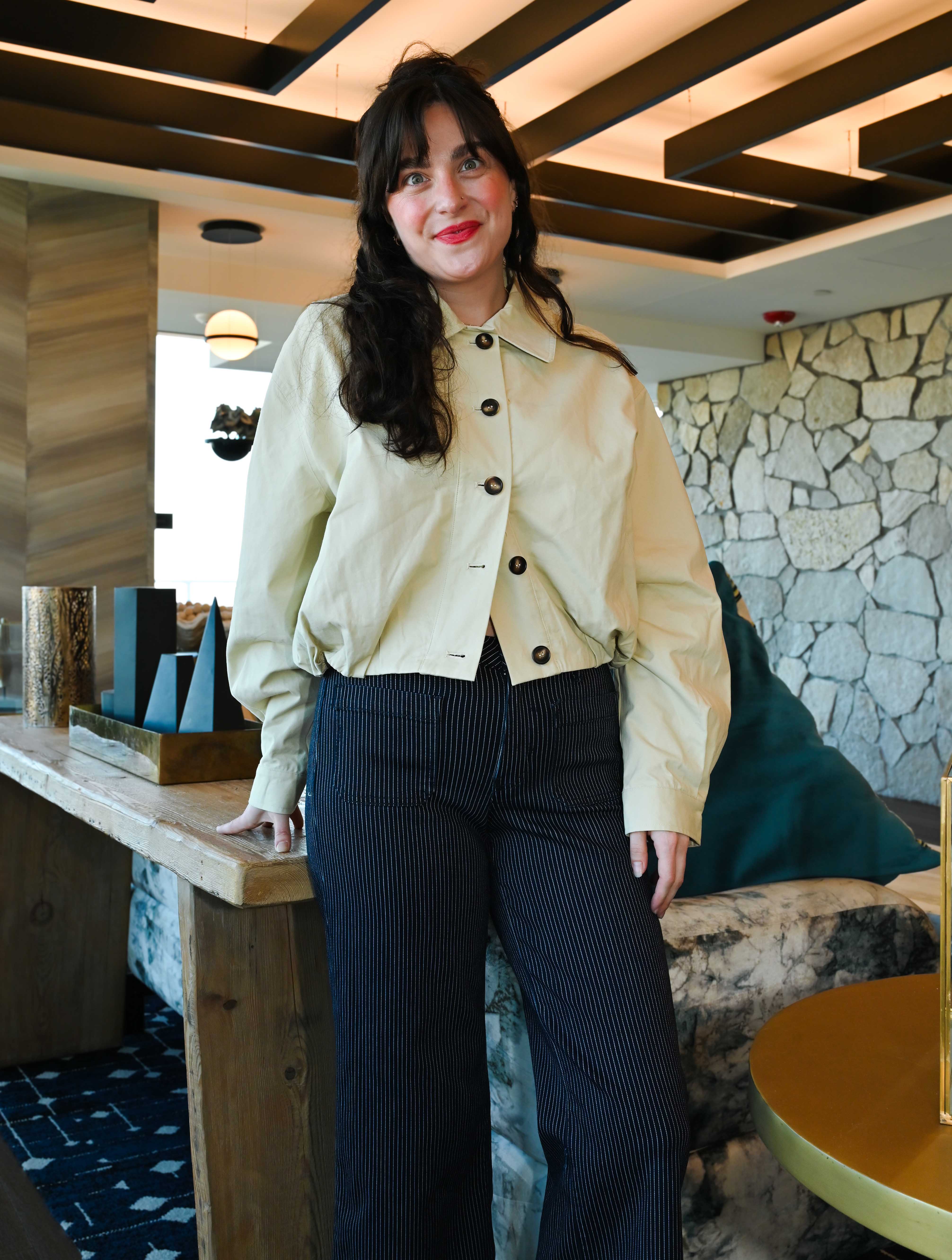 Tiana Bubble Hem Jacket - Image 6