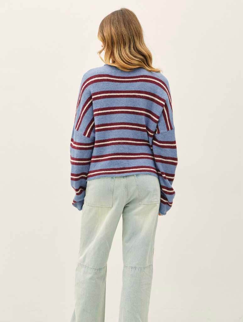 Varsity Stripe Piper Cardigan - Image 5