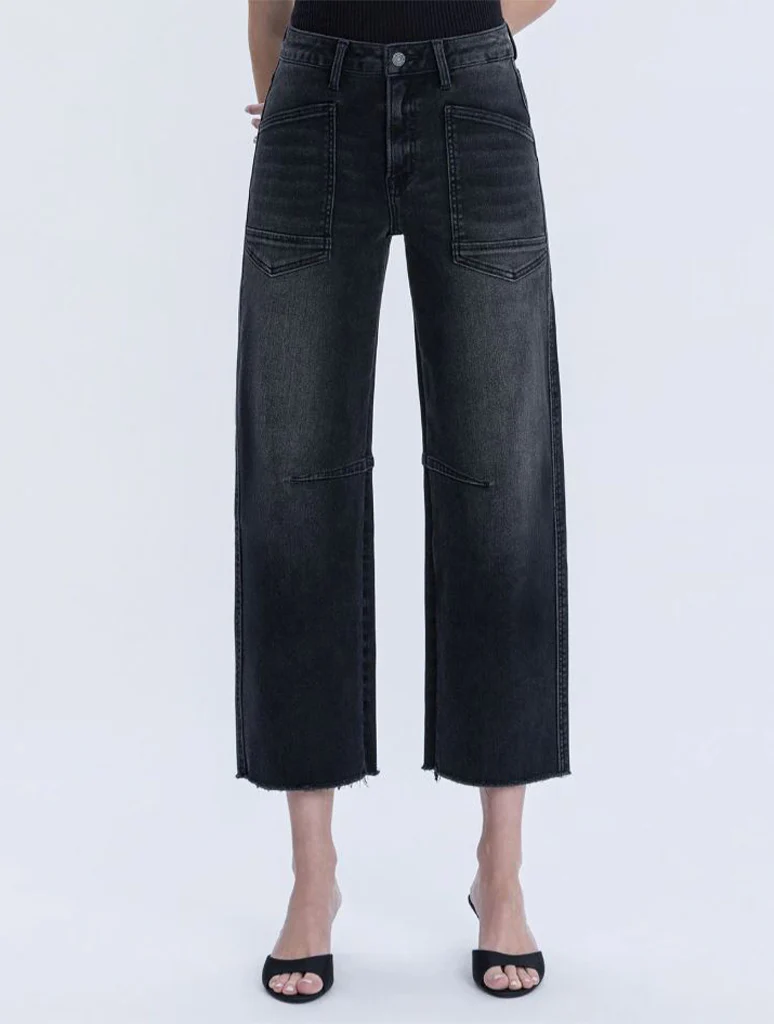 Vervet Super High Rise Barrel Jeans